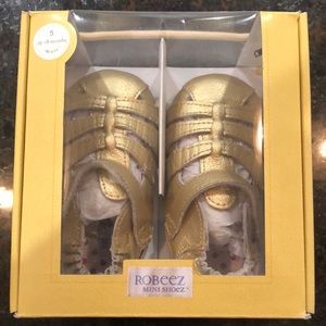Robeez Gold Sandals